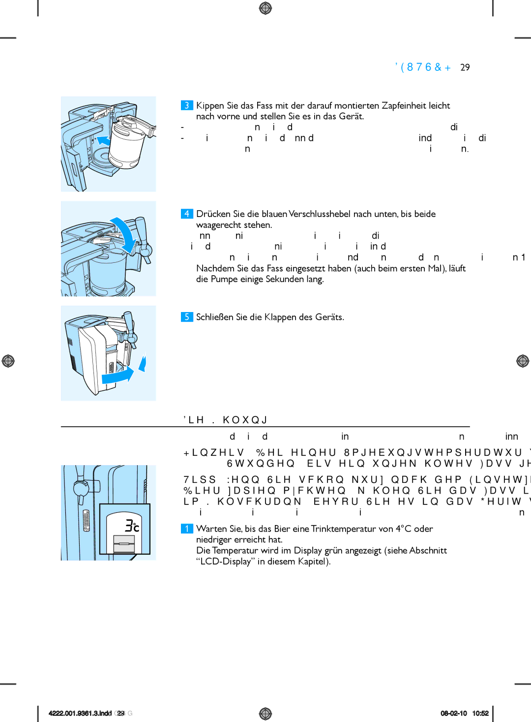 Philips hd3620 manual Die Kühlung 