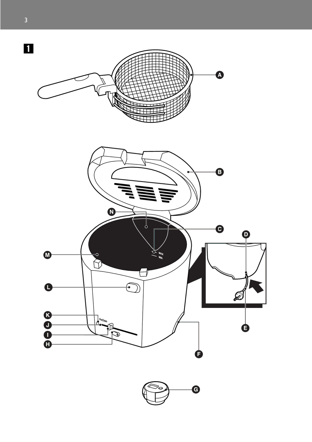 Philips HD6109, HD6107, HD6106, HD6105 manual 