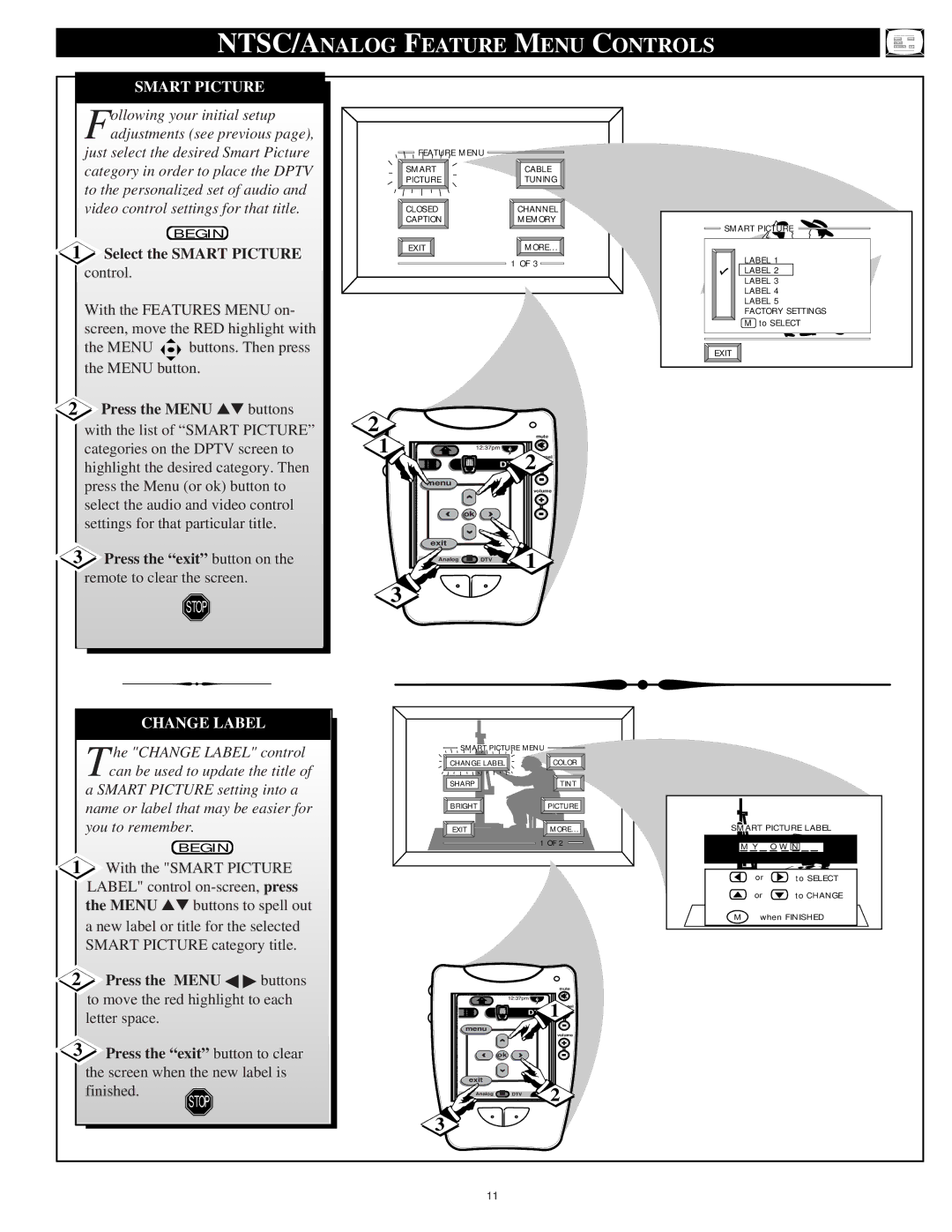 Philips HD6400W manual Change Label, Finished 