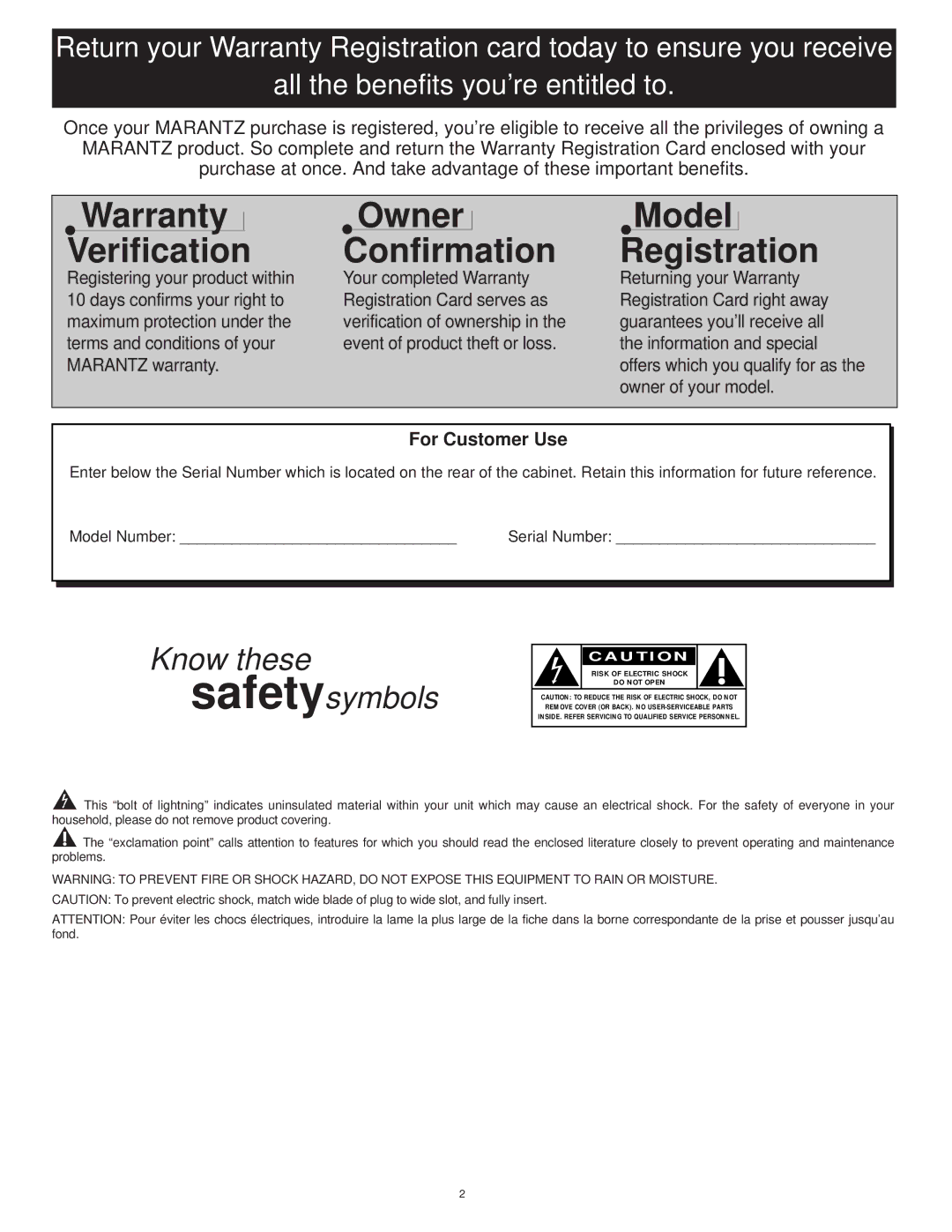 Philips HD6400W manual Warranty Verification 