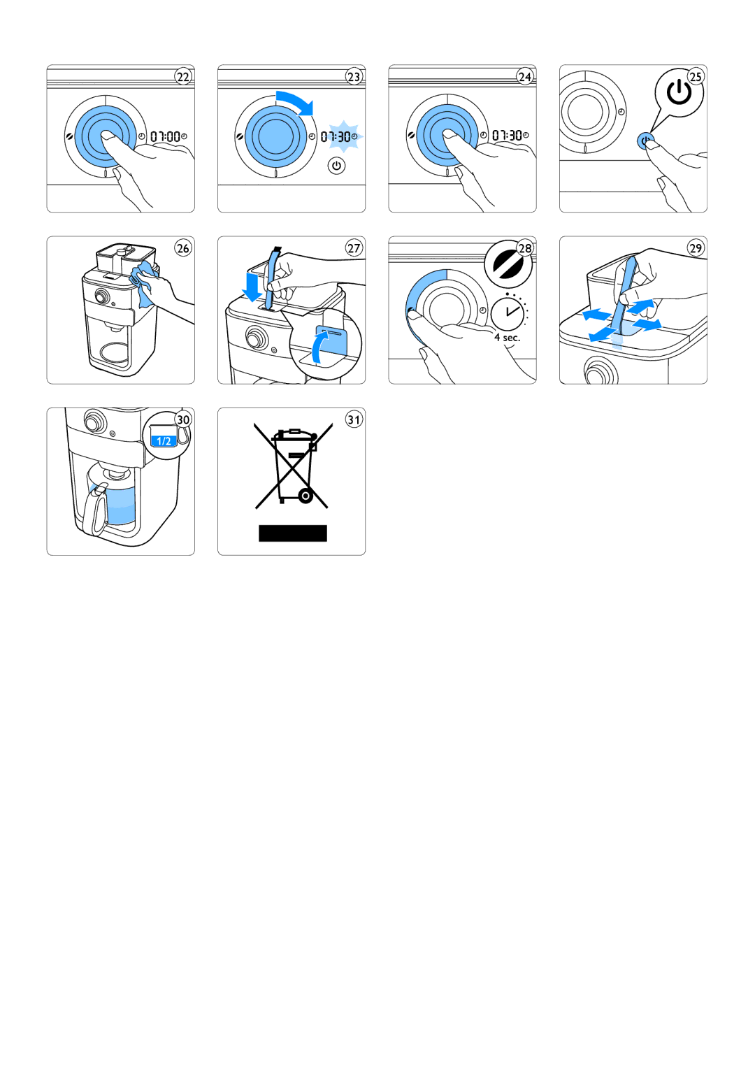 Philips HD7762 user manual 