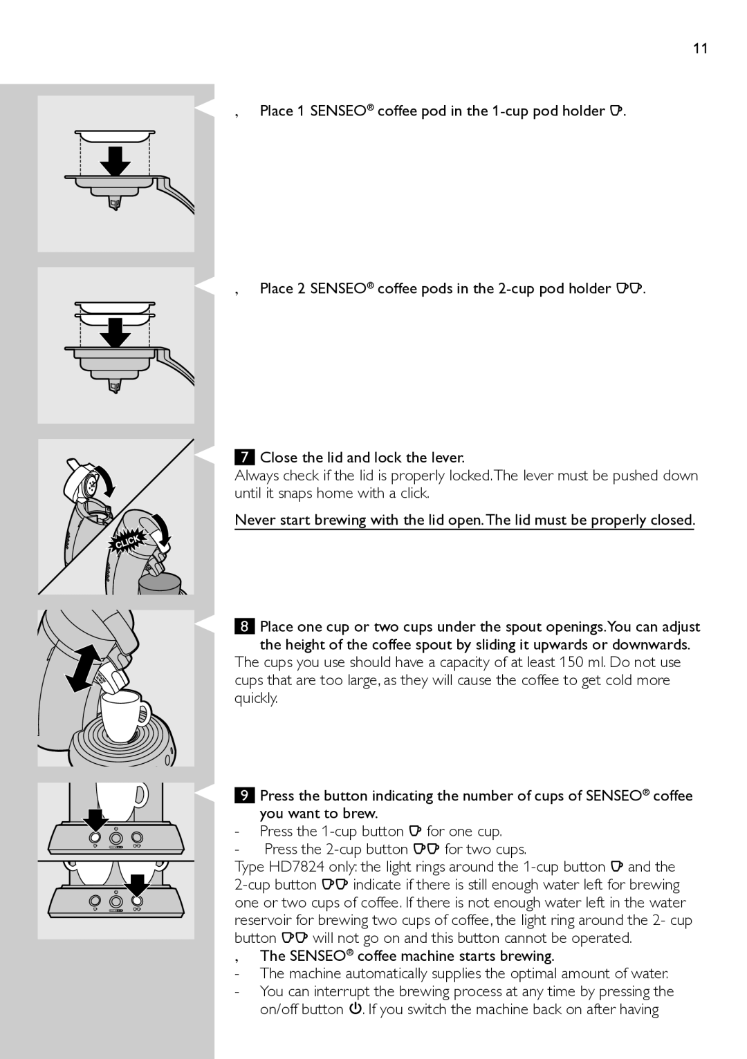 Philips HD7822 manual English 