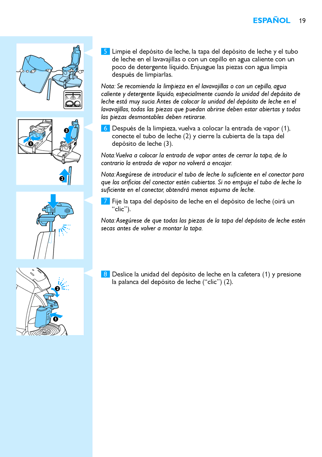 Philips HD7854 manual Español 