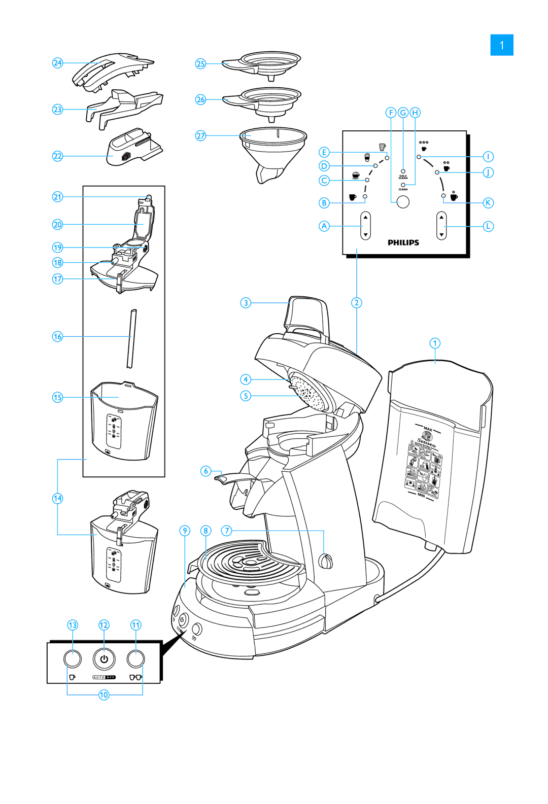 Philips HD7854 manual 