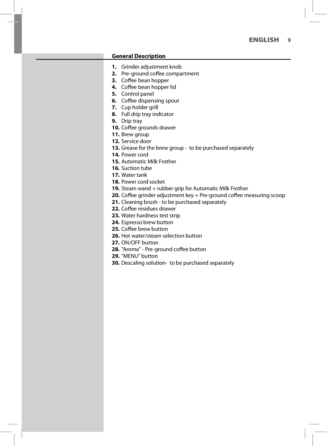 Philips HD8881, HD8752 user manual General Description 