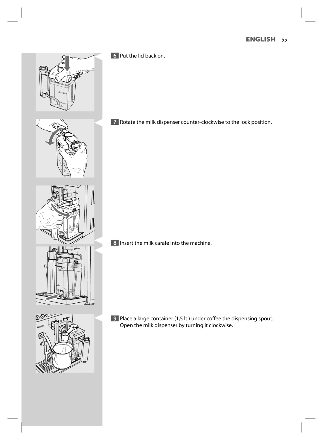 Philips HD8855, HD8857 user manual English 