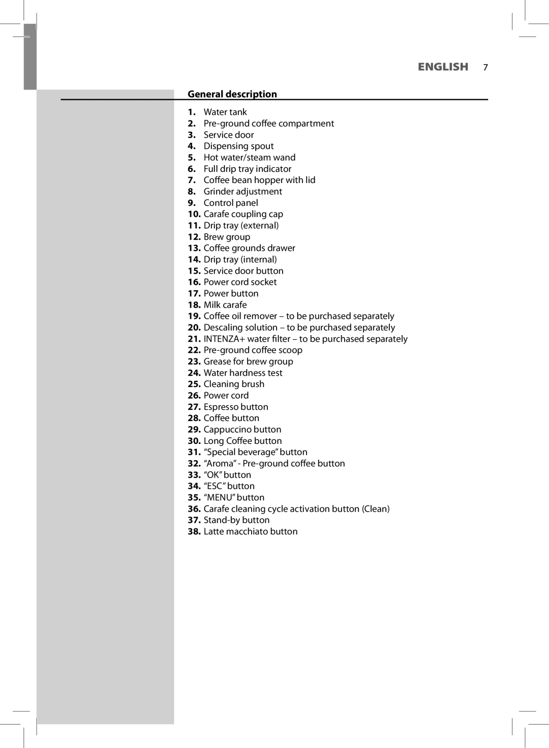 Philips HD8855, HD8857 user manual General description 