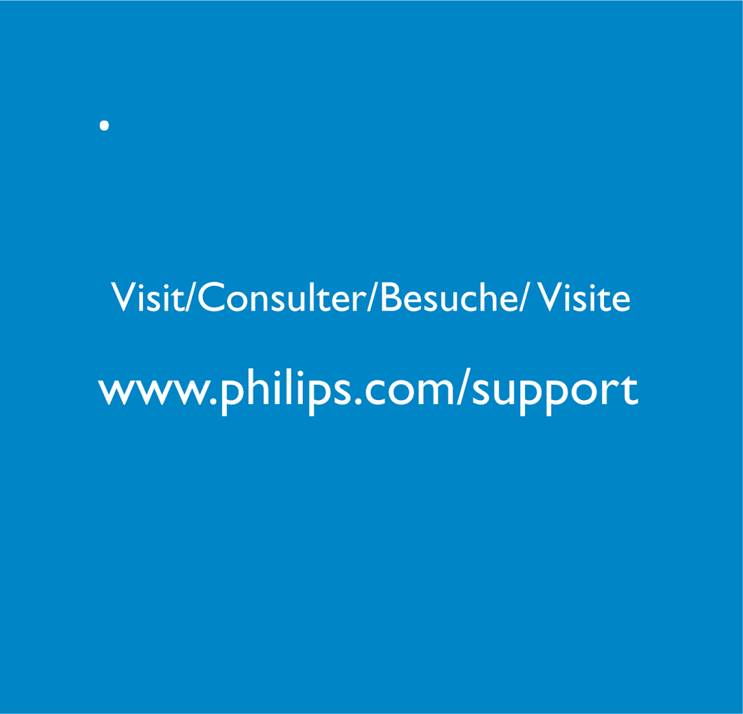 Philips HDD6330 quick start WwwPhilipsComSupport 