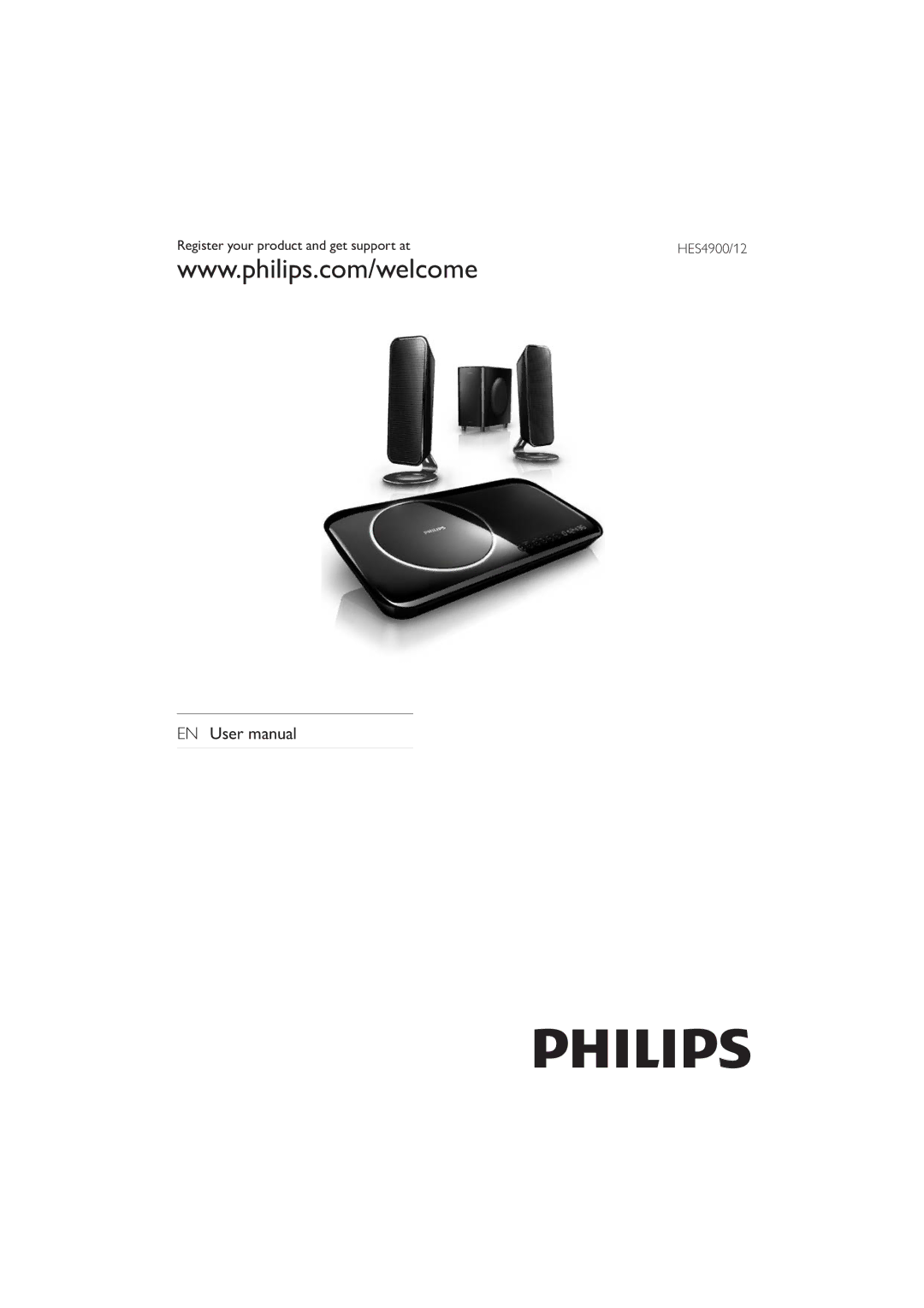 Philips HES4900/12 user manual Register your product and get support at 