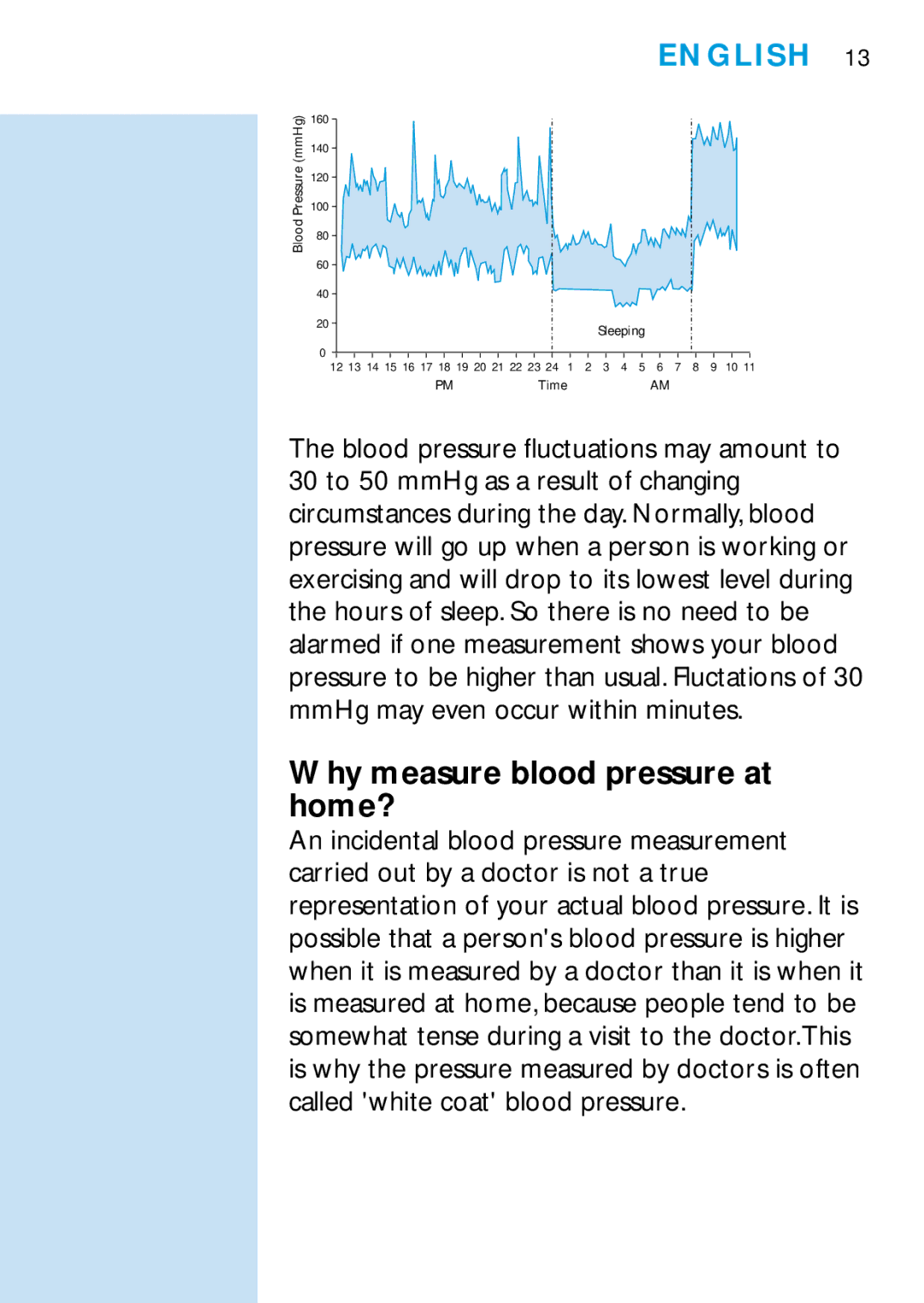 Philips HF319, HF321 manual Why measure blood pressure at home? 