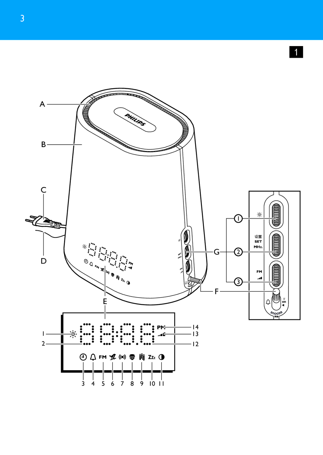 Philips HF3480 manual 5 6 7 8 9 10 