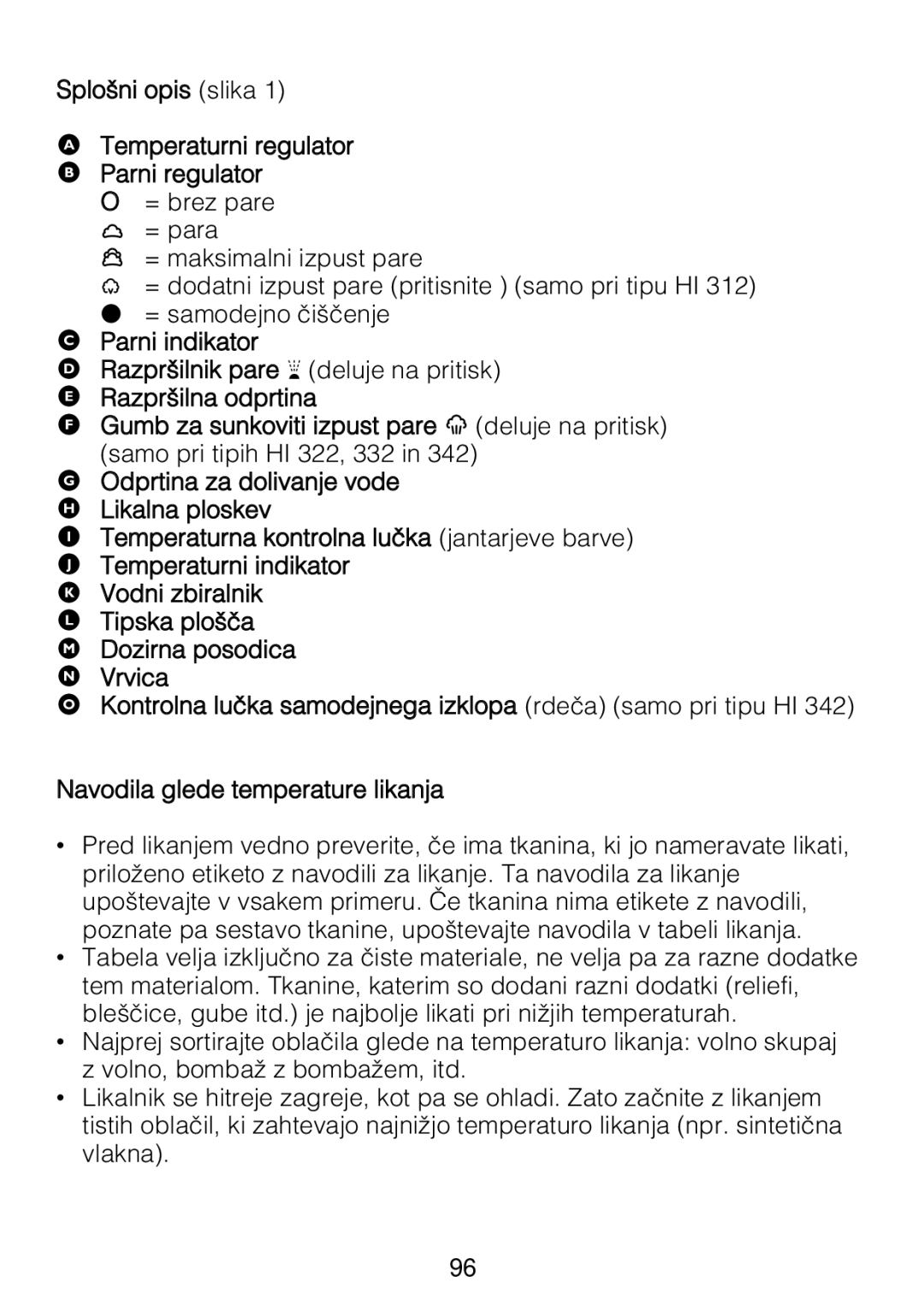 Philips HI 32, HI 42, HI 22, HI 312 manual 