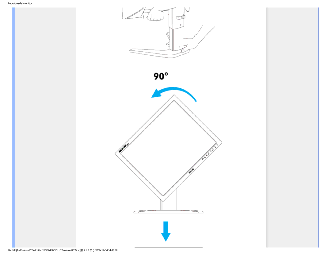 Philips HNP7190T user manual 