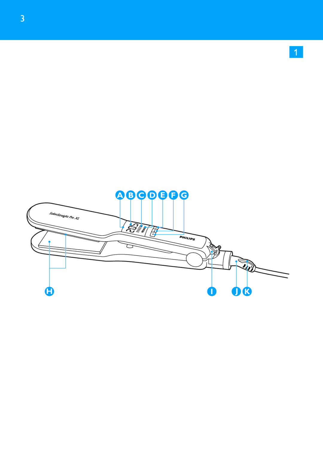 Philips HP4667 manual C D E F G 