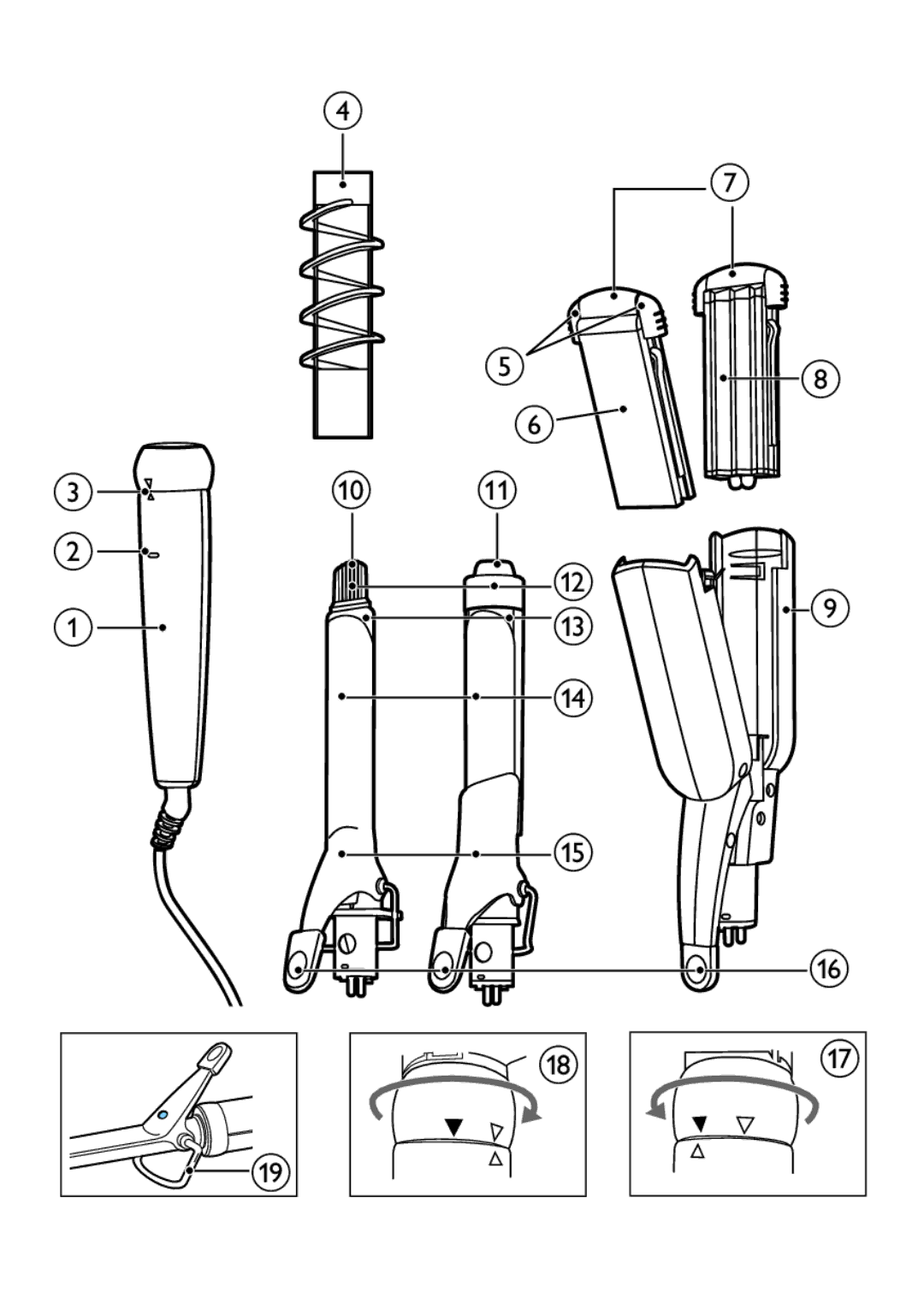 Philips HP4680/00 manual 