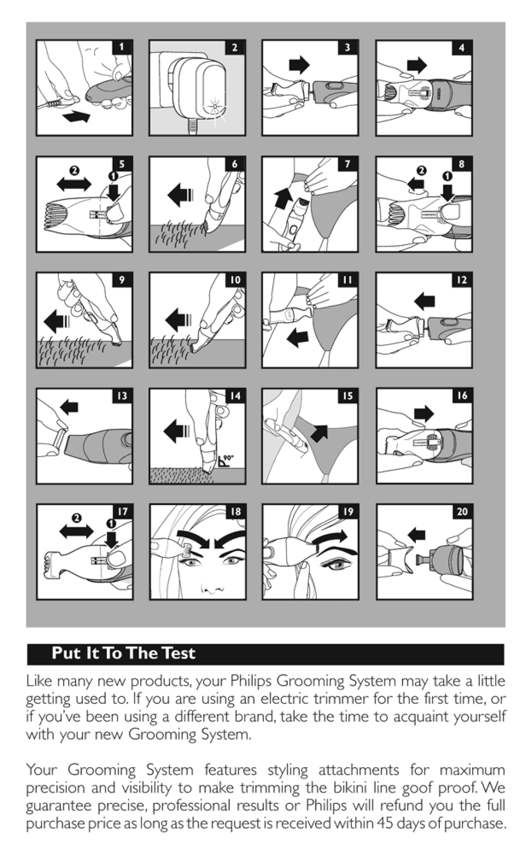 Philips HP6380, HP6378 manual 