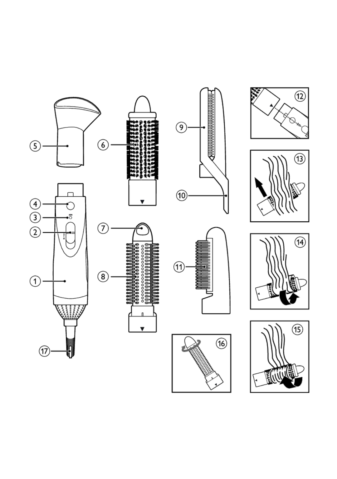 Philips HP8651, HP8650 user manual 