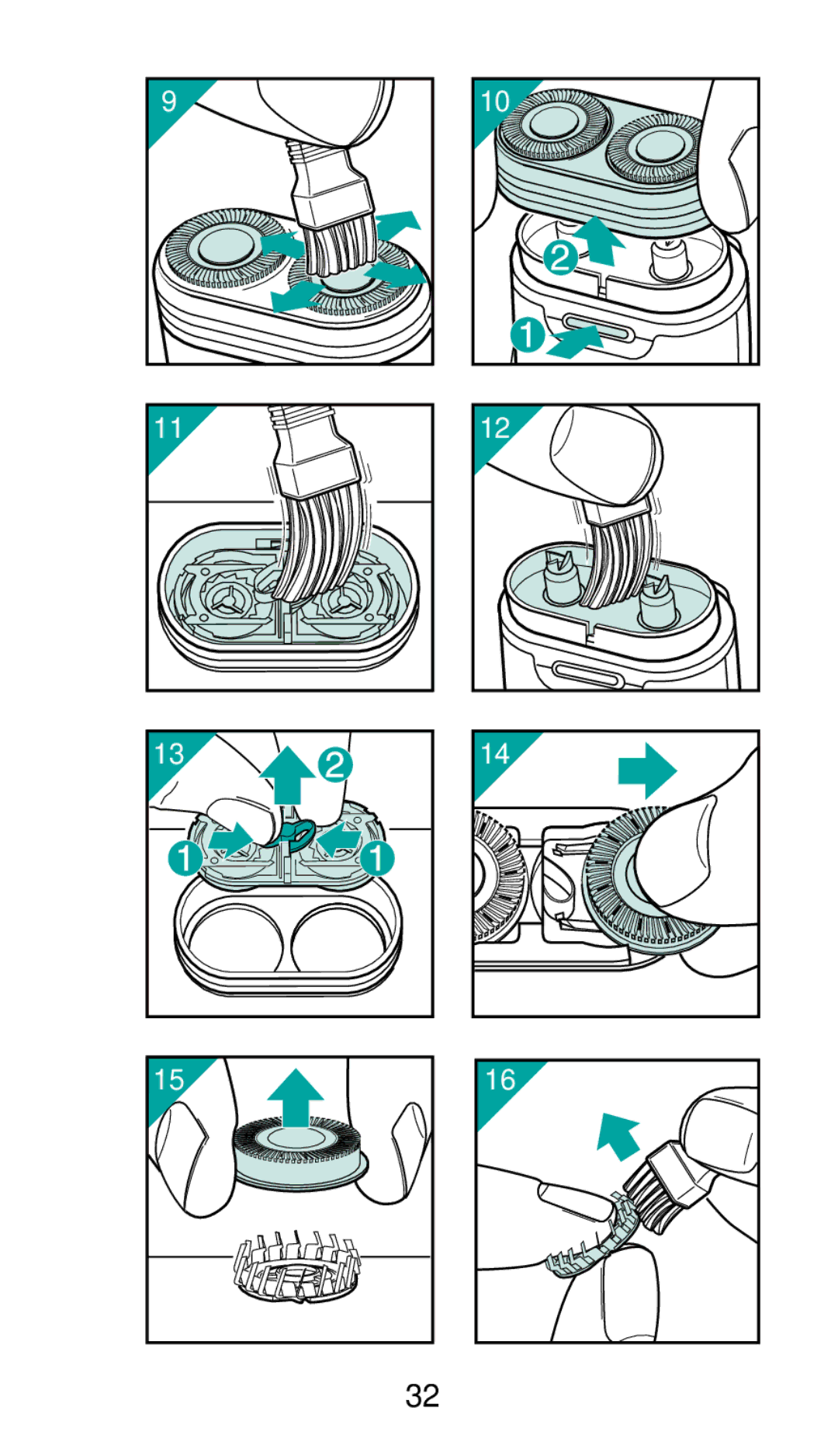 Philips HQ 442 manual 