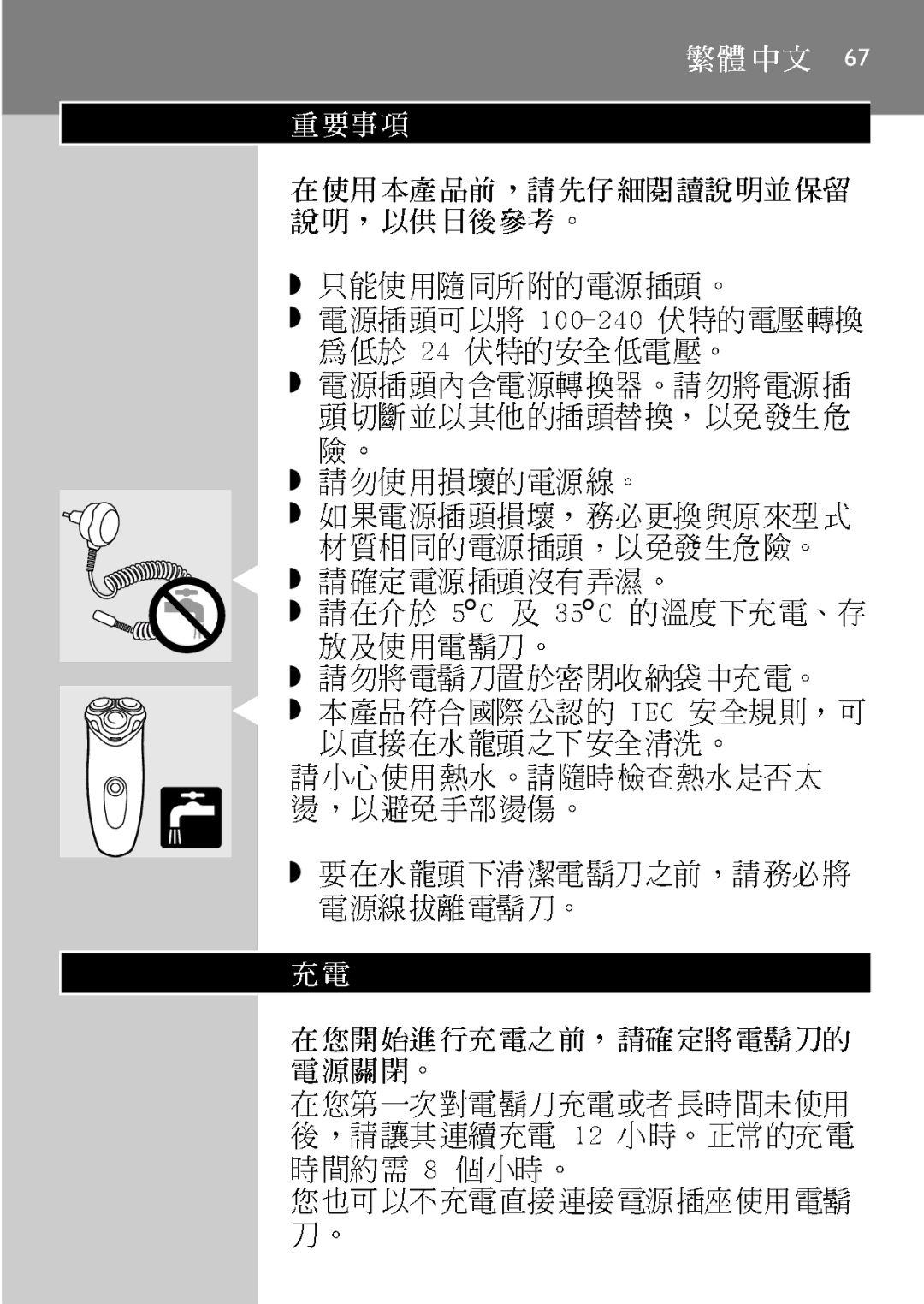 Philips HQ7815 manual 