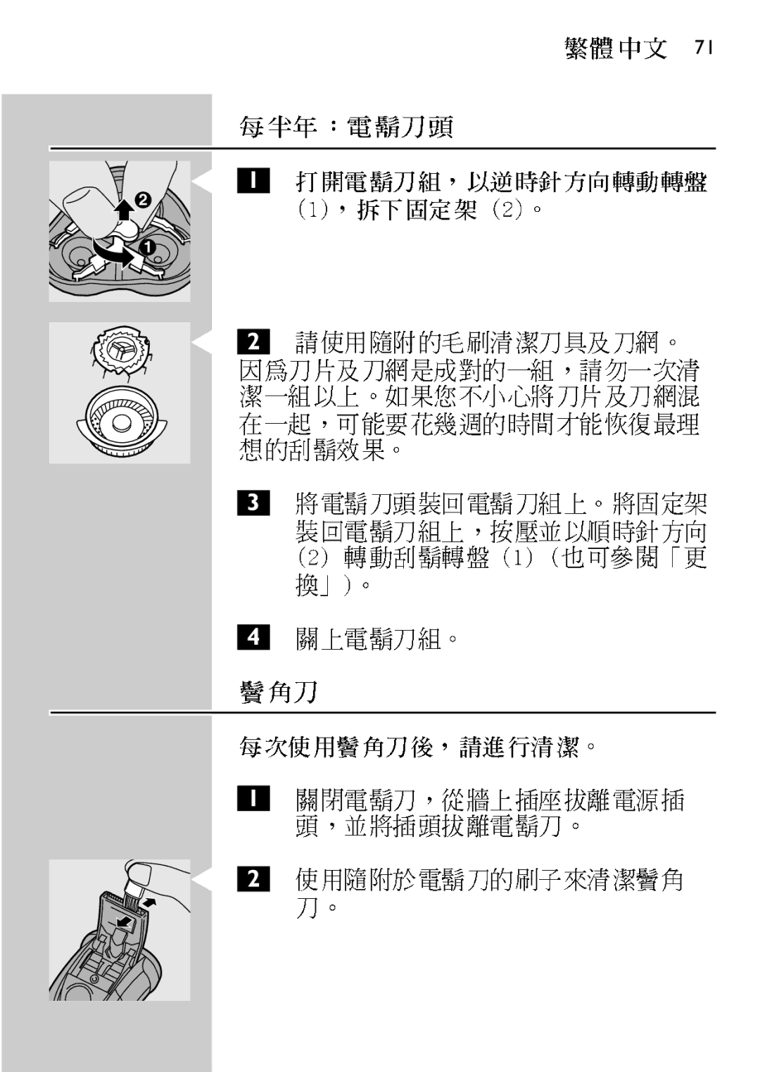 Philips HQ7815 manual 