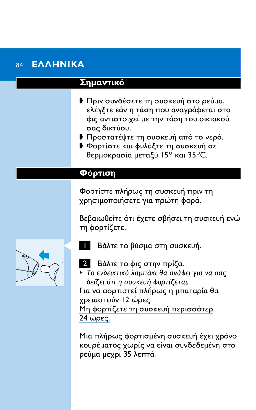 Philips HQC281 manual 