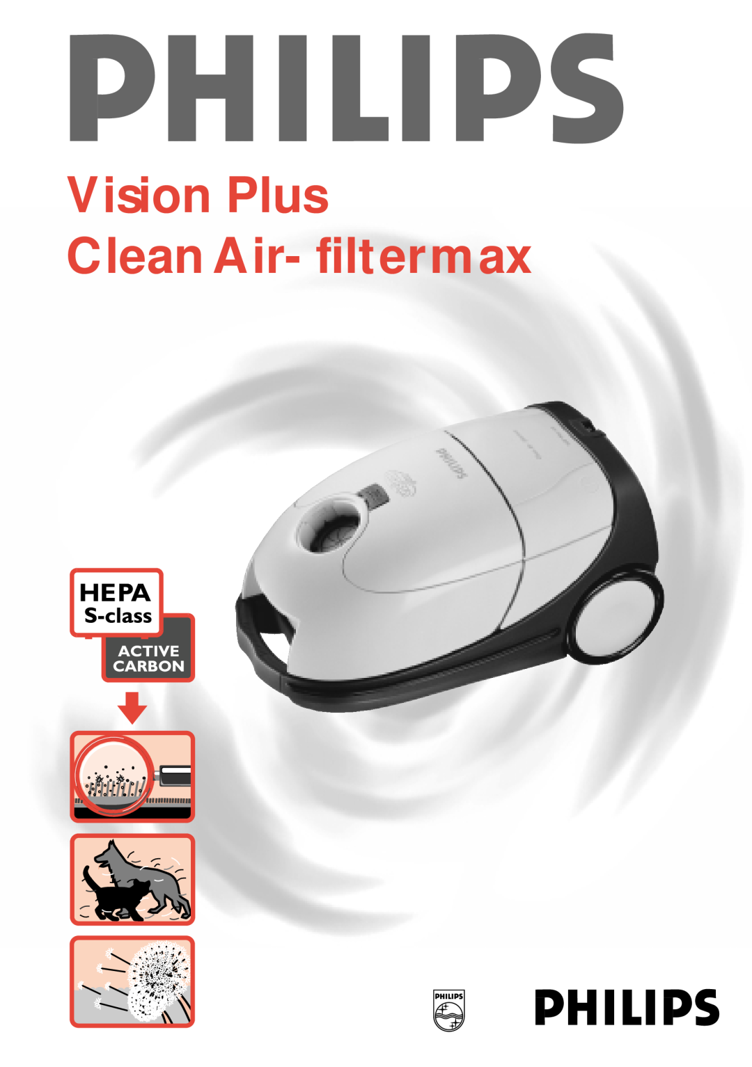 Philips HR 6988 manual Vision Plus Clean Air- filtermax 