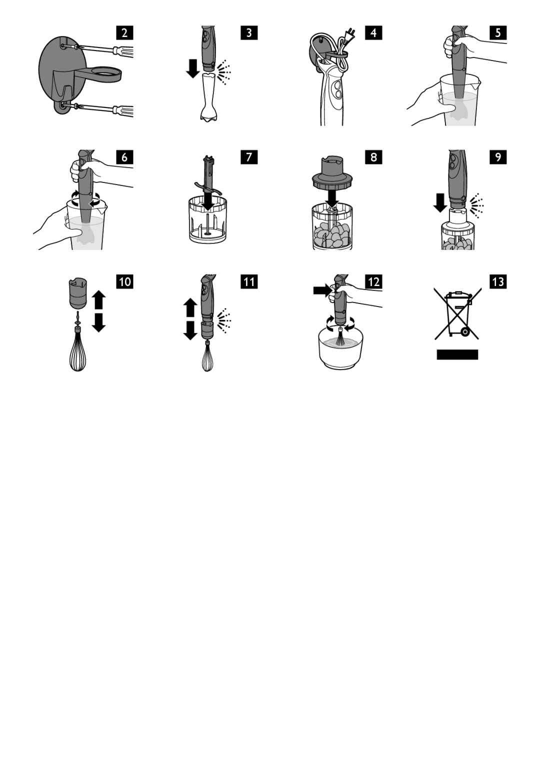 Philips HR1362, HR1364, HR1363, HR1366 user manual 