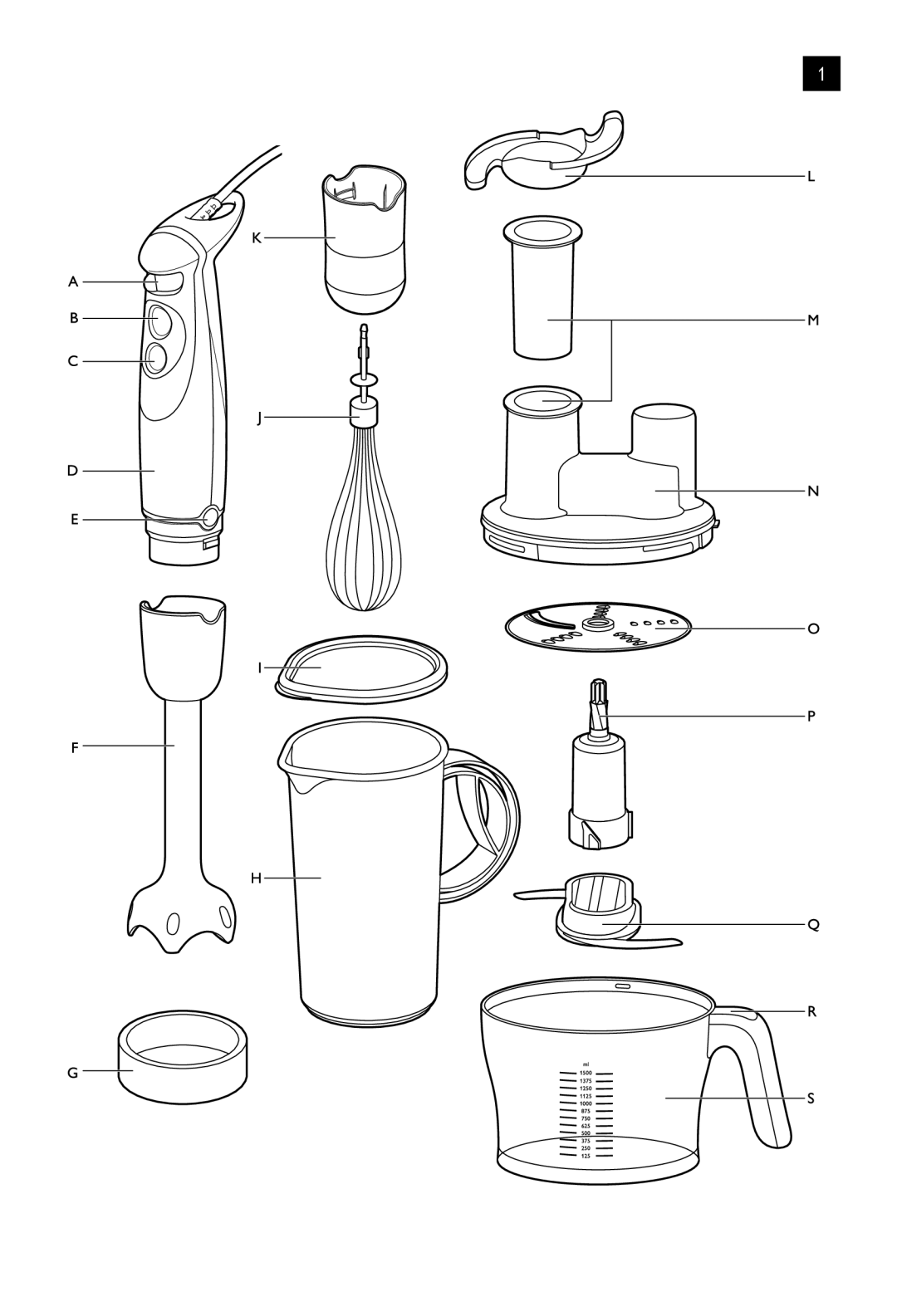 Philips HR1619 manual 