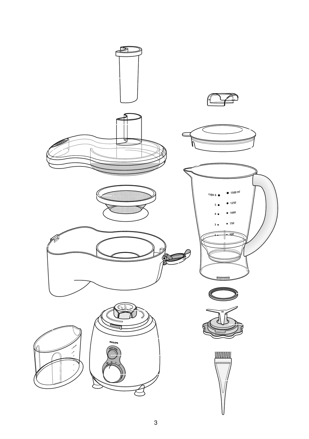 Philips HR1840, HR1843, HR1842, HR1841 manual 