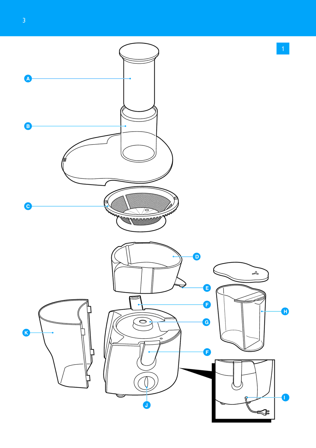 Philips HR1853, HR1854 manual 