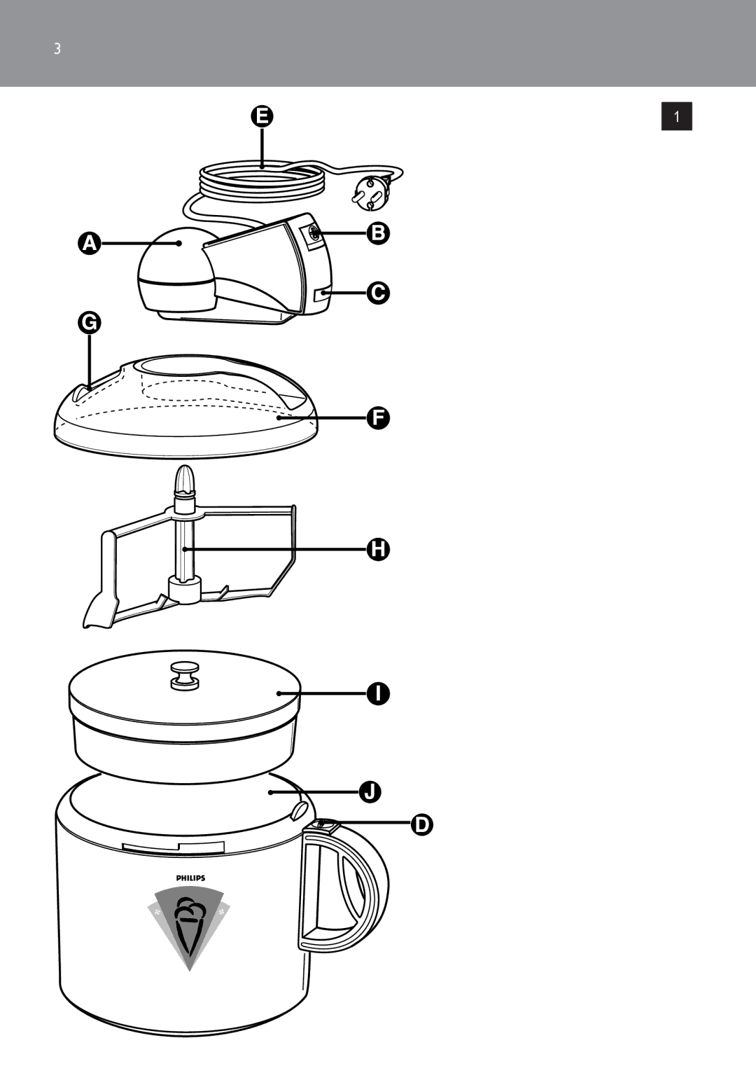 Philips HR2304 manual 