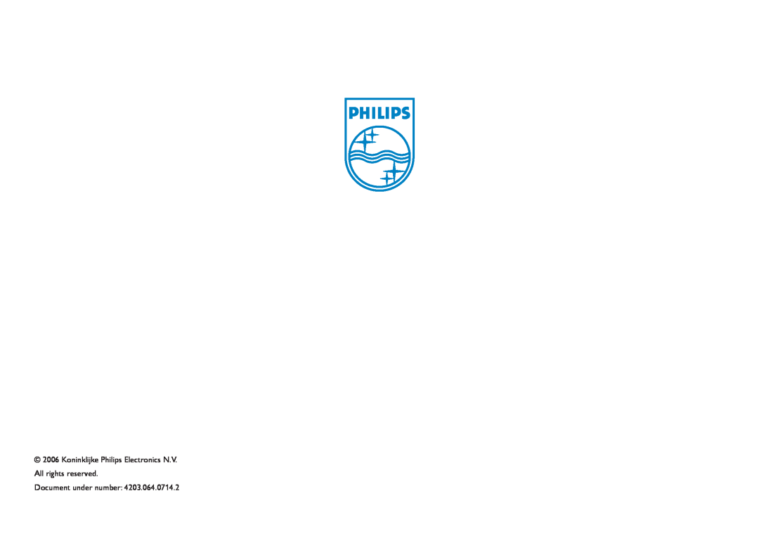 Philips HR2305 manual Koninklijke Philips Electronics N.V. All rights reserved, Document under number 