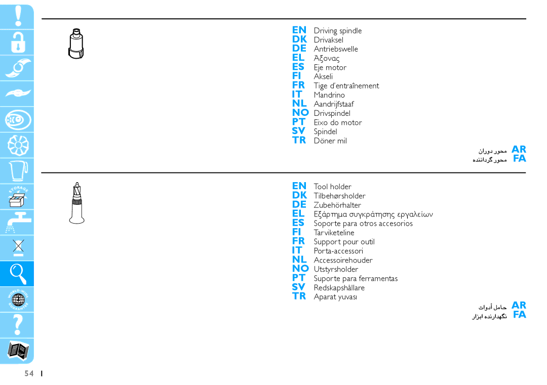 Philips HR7625 manual 