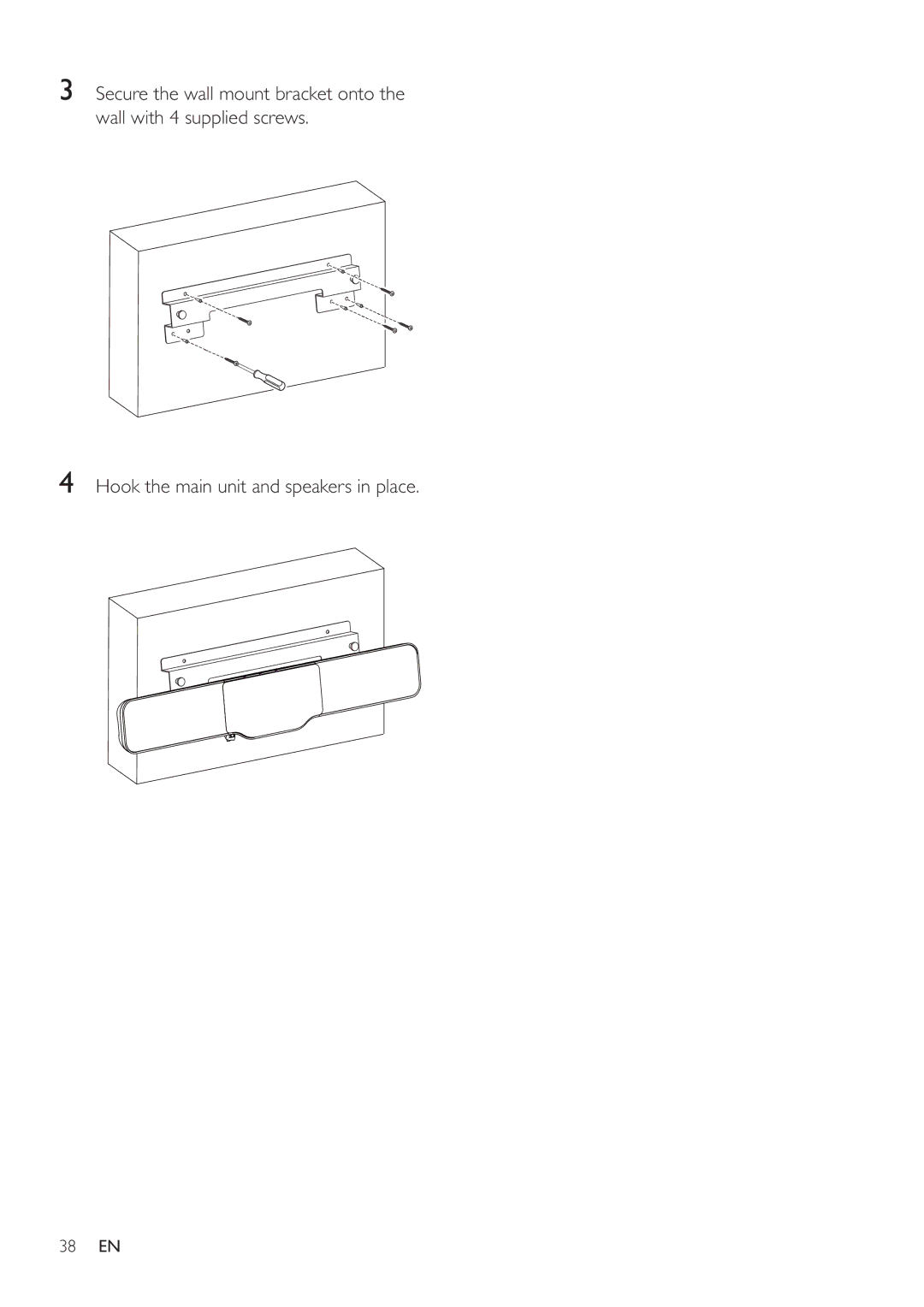 Philips HSB2351/55 user manual 38 EN 