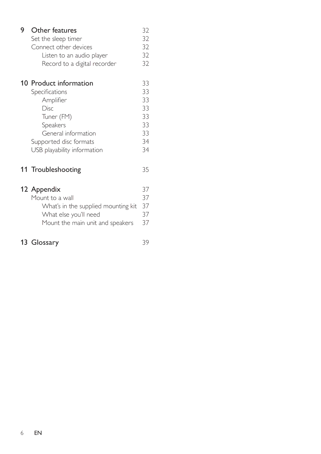 Philips HSB2351/55 user manual Mount to a wall, What else you’ll need 