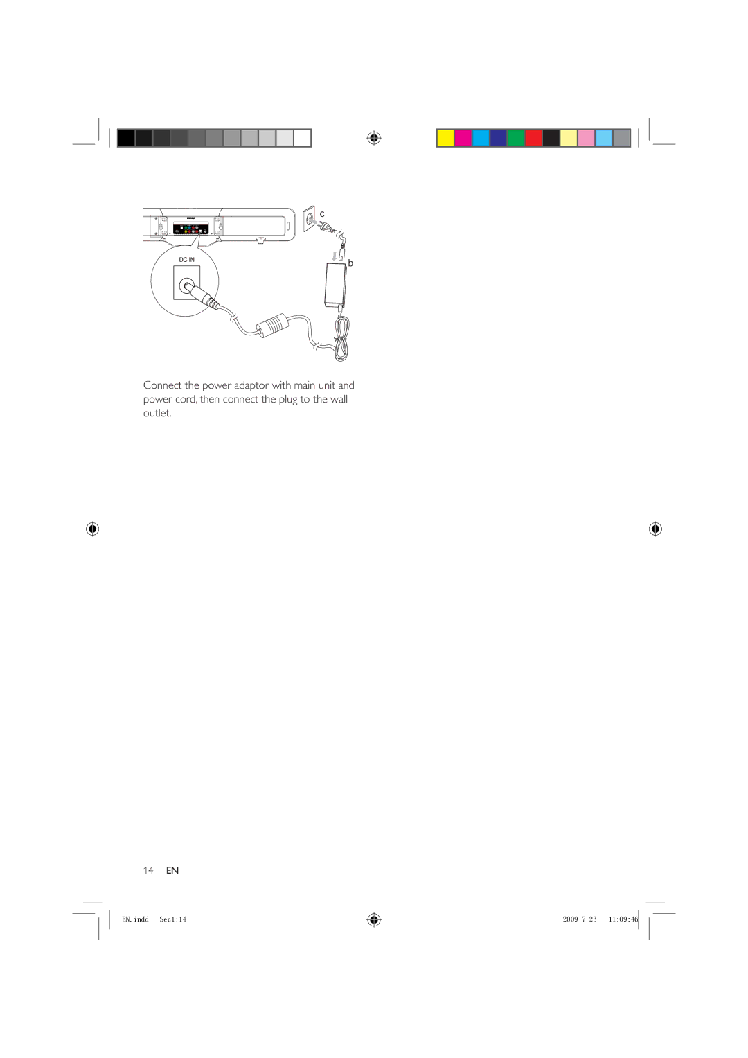 Philips HSB2351X/78 manual 14 EN 