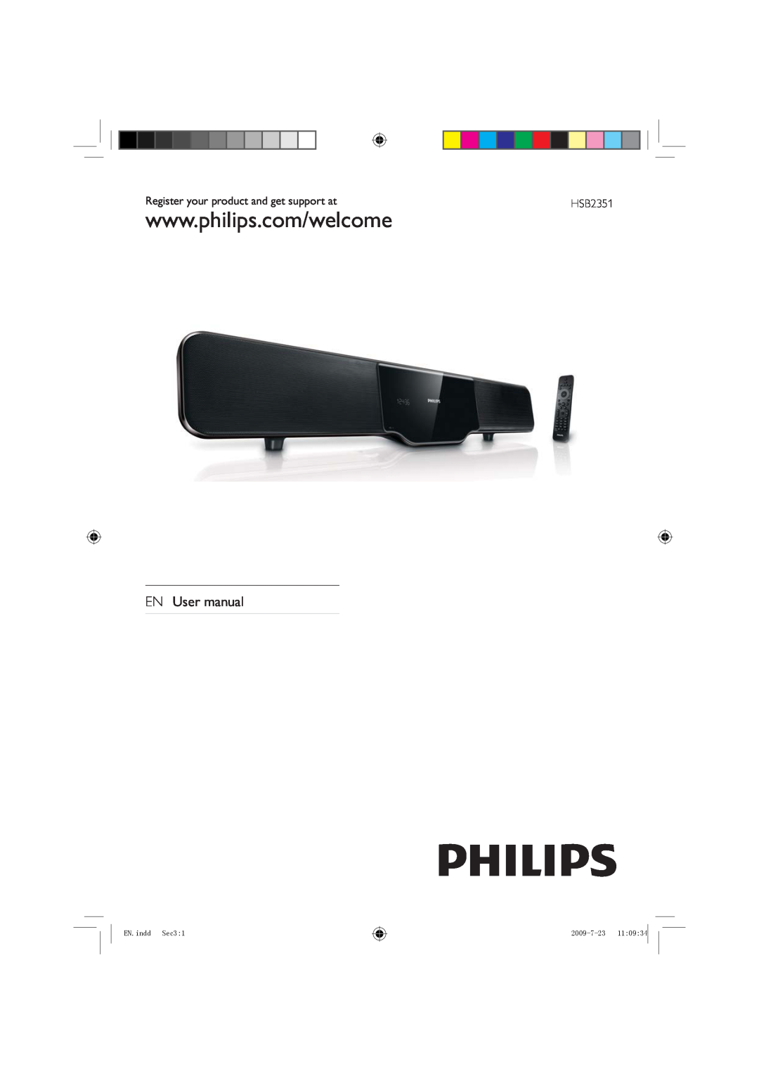 Philips HSB2351X/78 manual 1LQGG6HF,  