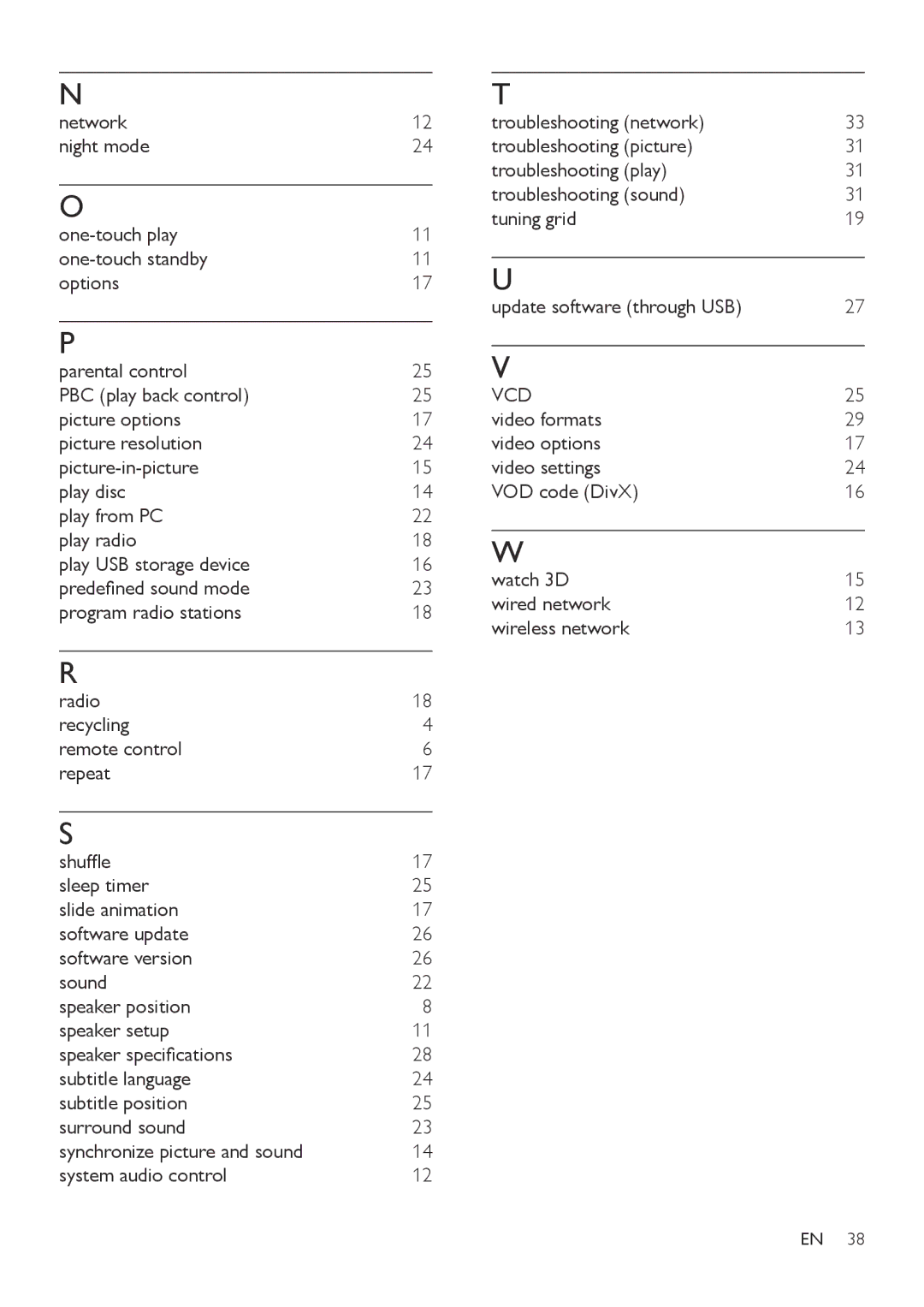 Philips HTB3560 user manual Vcd 