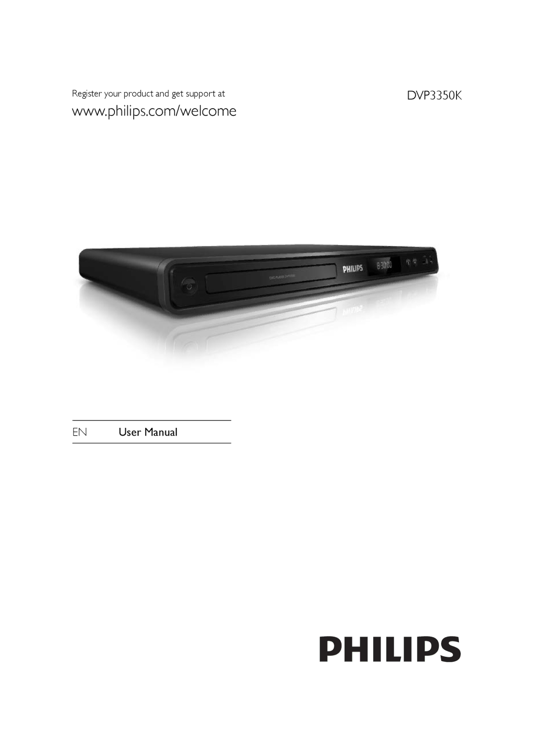 Philips HTP3350K/55 user manual Register your product and get support at 