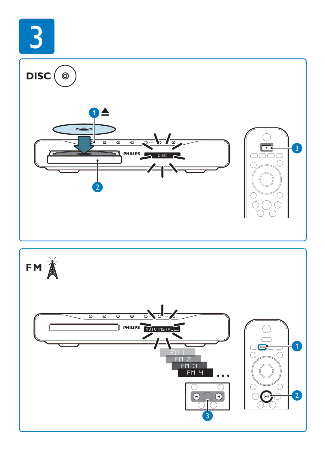 Philips HTS2500/94 quick start 