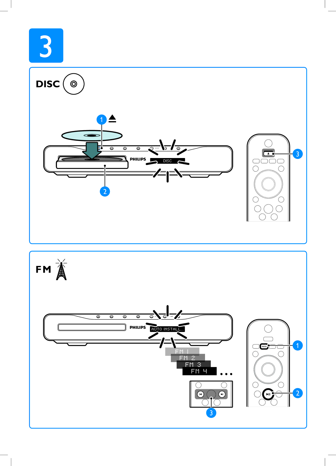 Philips HTS2500/98 quick start 