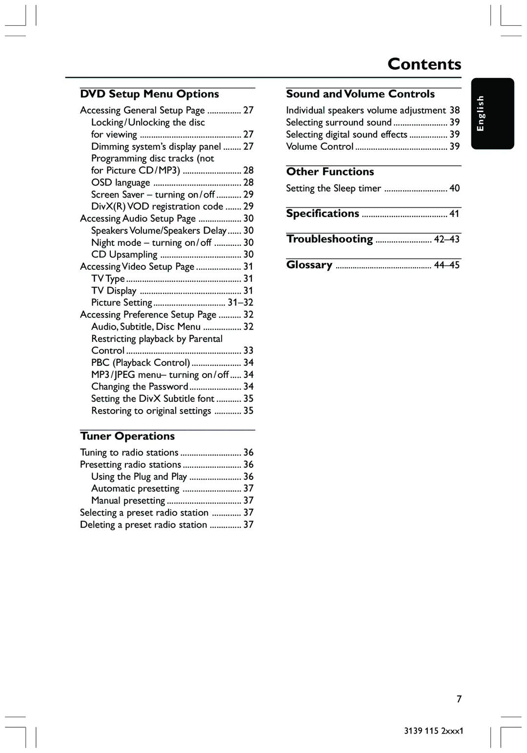 Philips HTS3300 user manual Locking/Unlocking the disc, Troubleshooting 