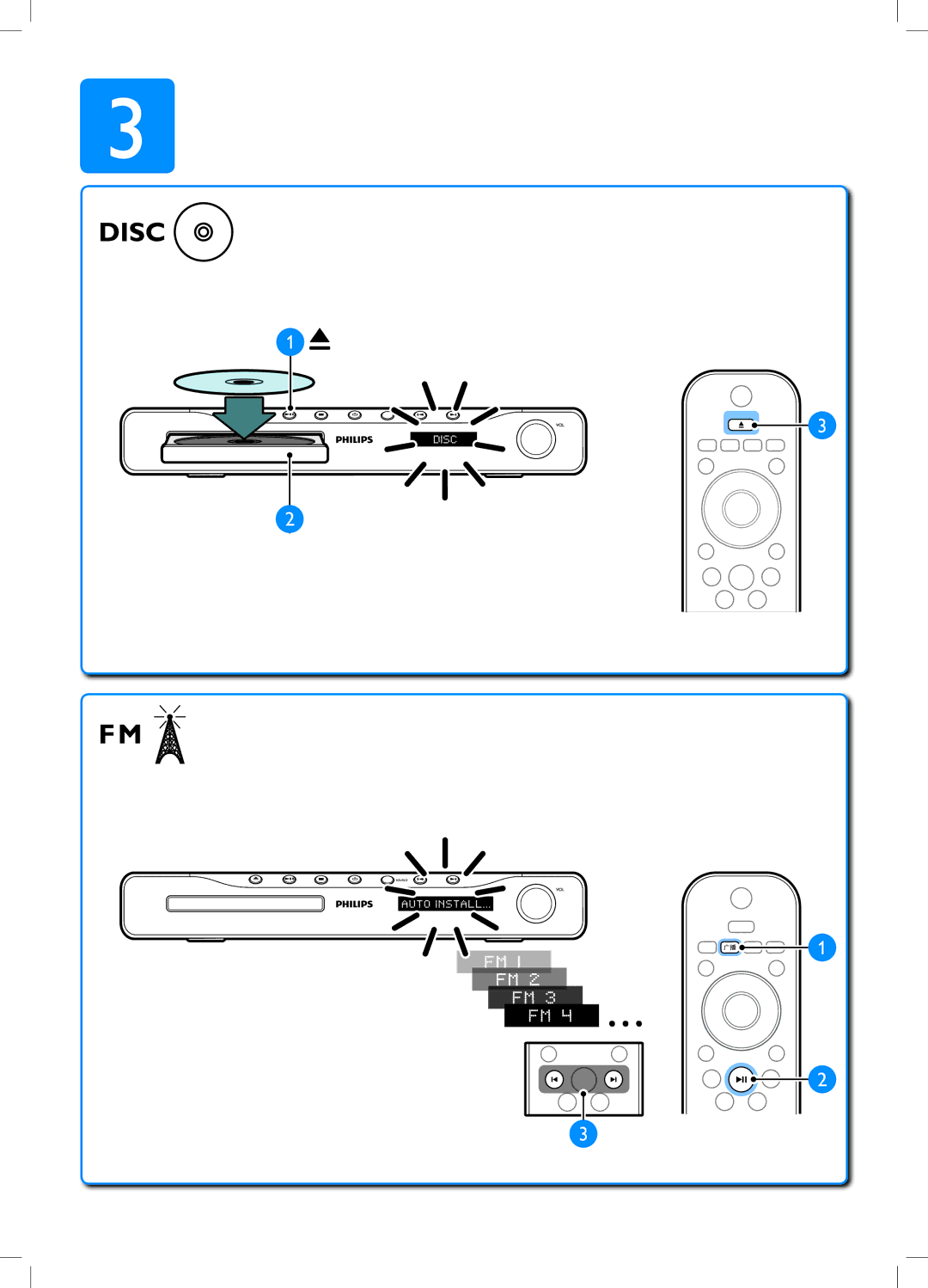 Philips HTS3540/93 quick start 