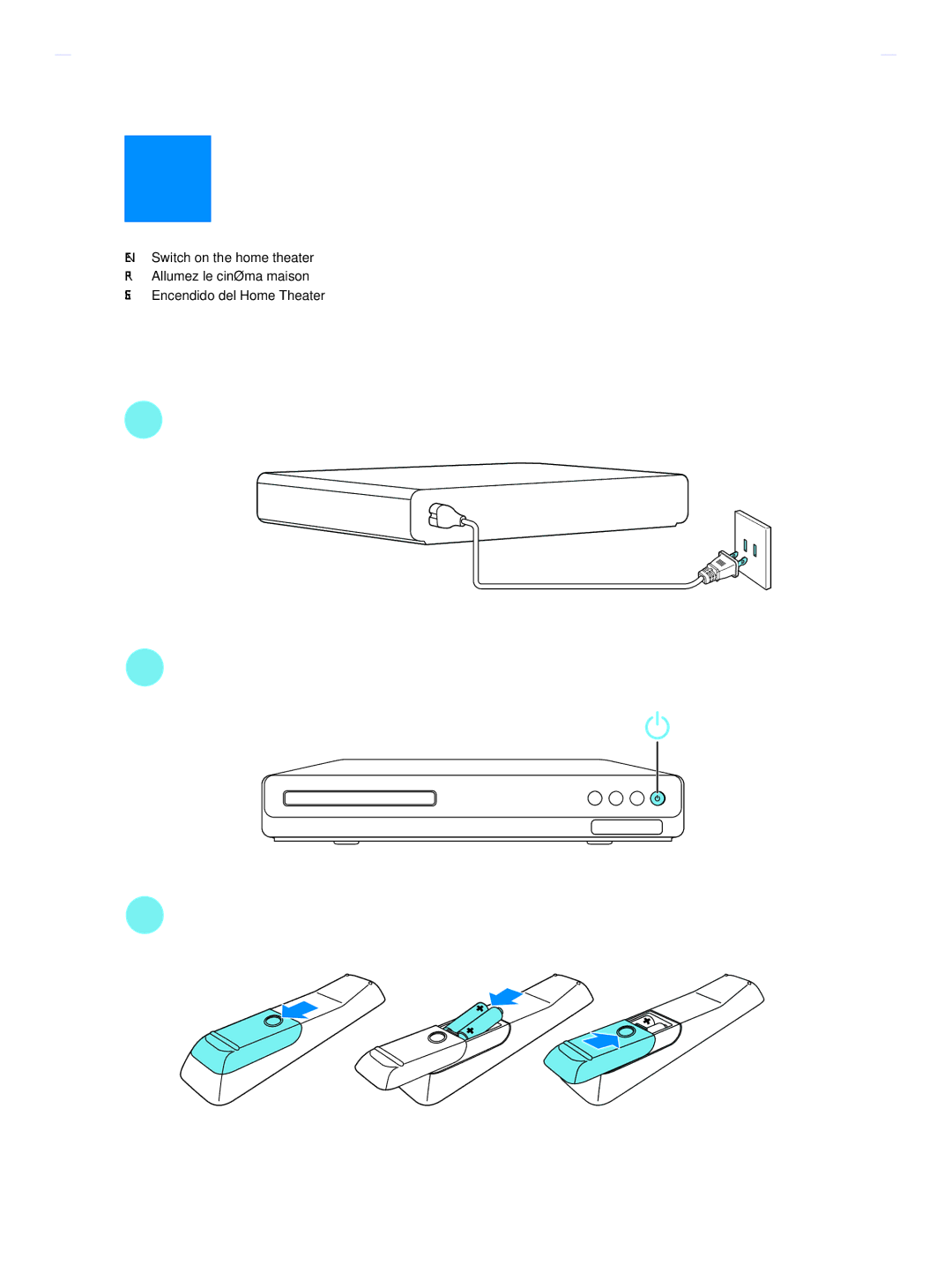 Philips HTS3564 manuel dutilisation 