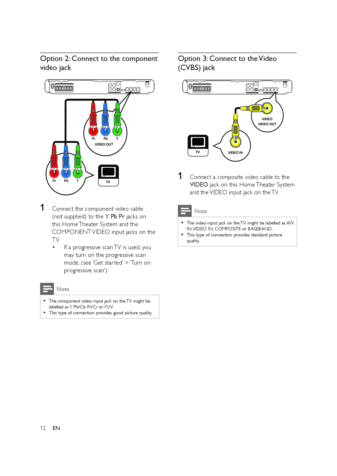 Philips HTS3578W user manual 12 EN 