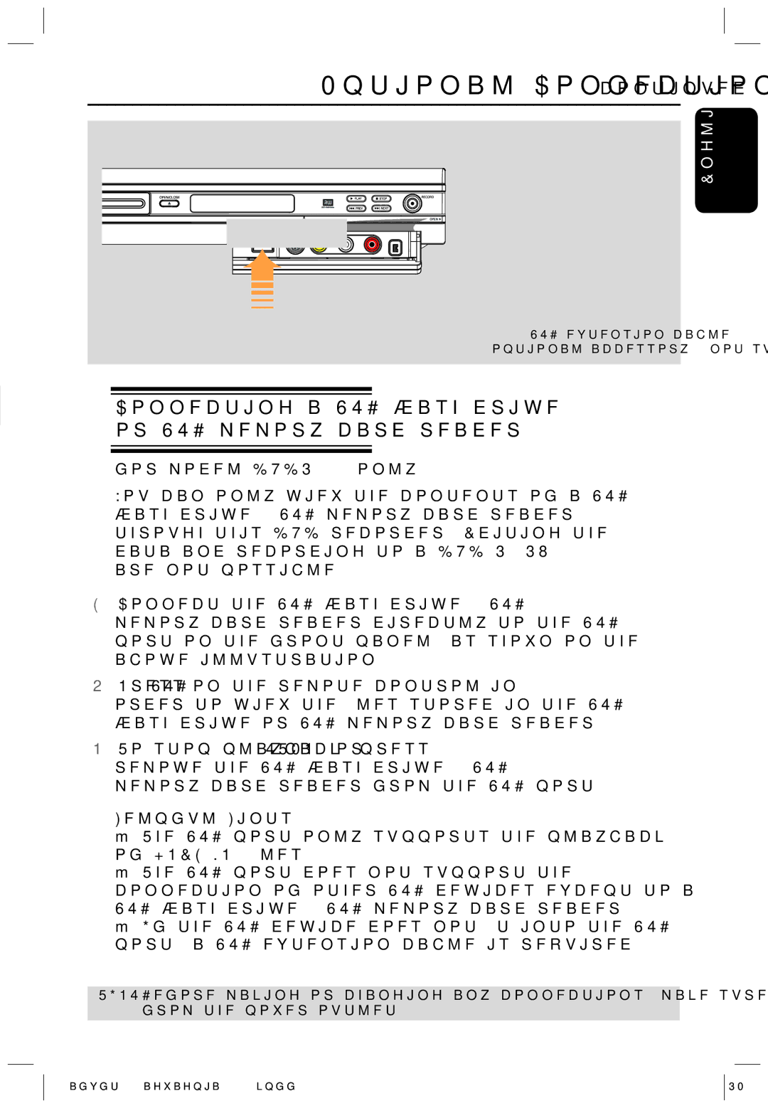 Philips HTS5700R/05 user manual Connecting a USB ﬂash drive or USB memory card reader 