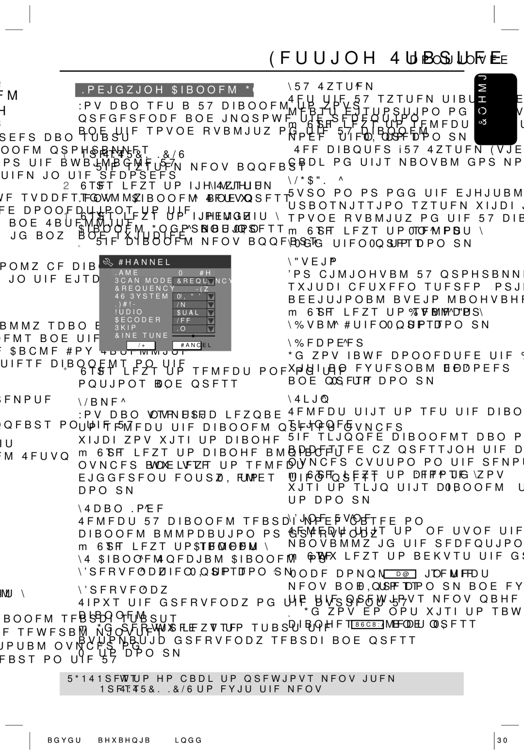 Philips HTS5700R/05 user manual Modifying Channel Information 