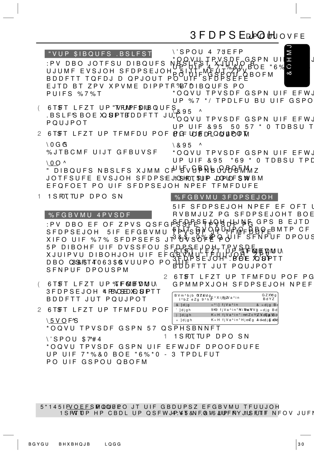 Philips HTS5700R/05 user manual Auto Chapter Markers, Default Source, Default Recording Mode 