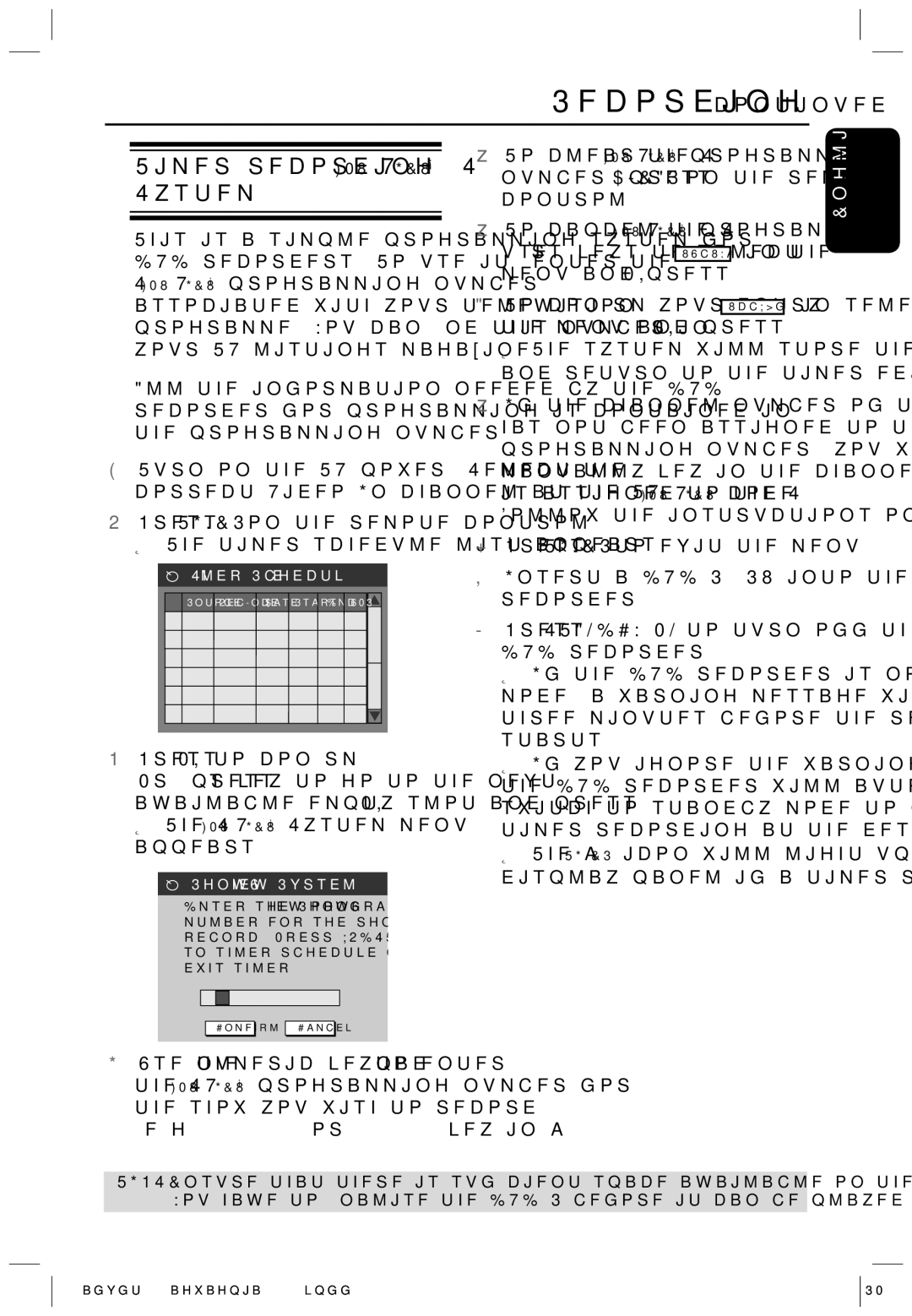 Philips HTS5700R/05 user manual Timer recording Showview System, 312-4 or 5,312 4, key in ‘53124’ 