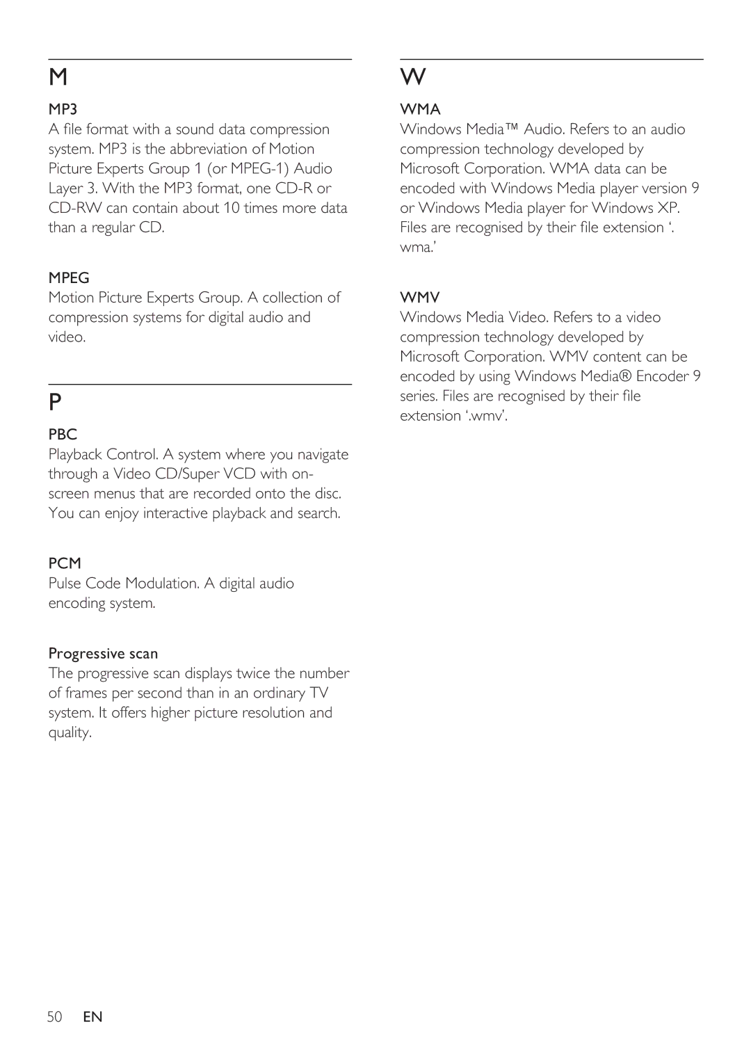 Philips HTS8141 user manual MP3 